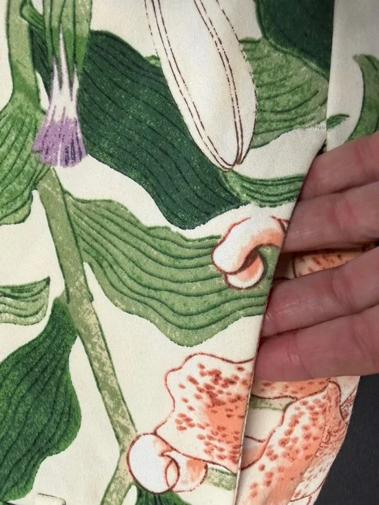 Ann Taylor Floral Wide-Leg Crop Pants - flowy pants - Picture 13 of 16